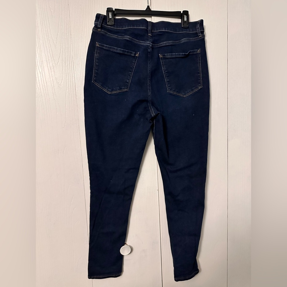 A.N.A High Rise Dark Blue Skinny Jeans - Picture 2 of 4